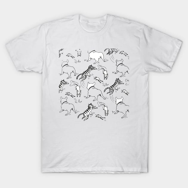 pattern T-Shirt by justduick